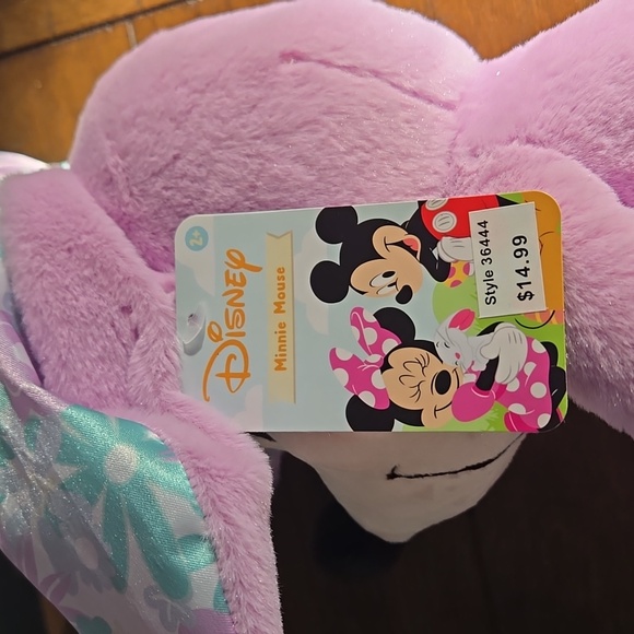 Disney Minnie Mouse Plush Toy - Pink and White- Easter - Picture 4 of 5